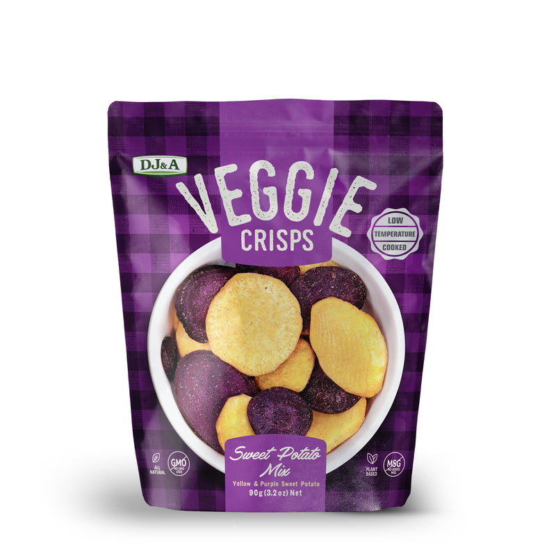 DJ & A Veggie Crisps Sweet Potato Mix 90g