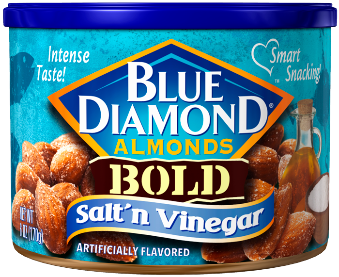 Blue Diamond Almonds Bold Salt & Vinegar  170g