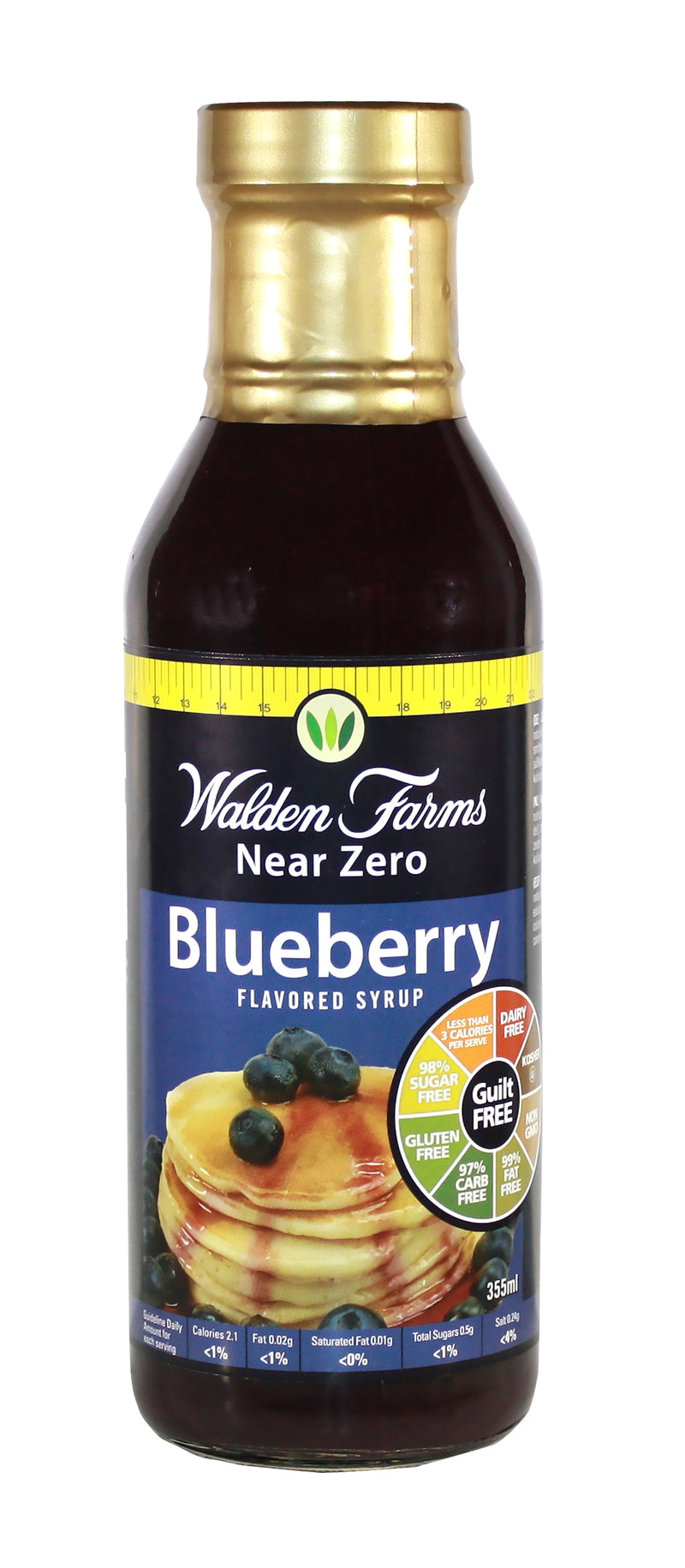 Walden Farms Bottle Blueberry Syrup 355ml