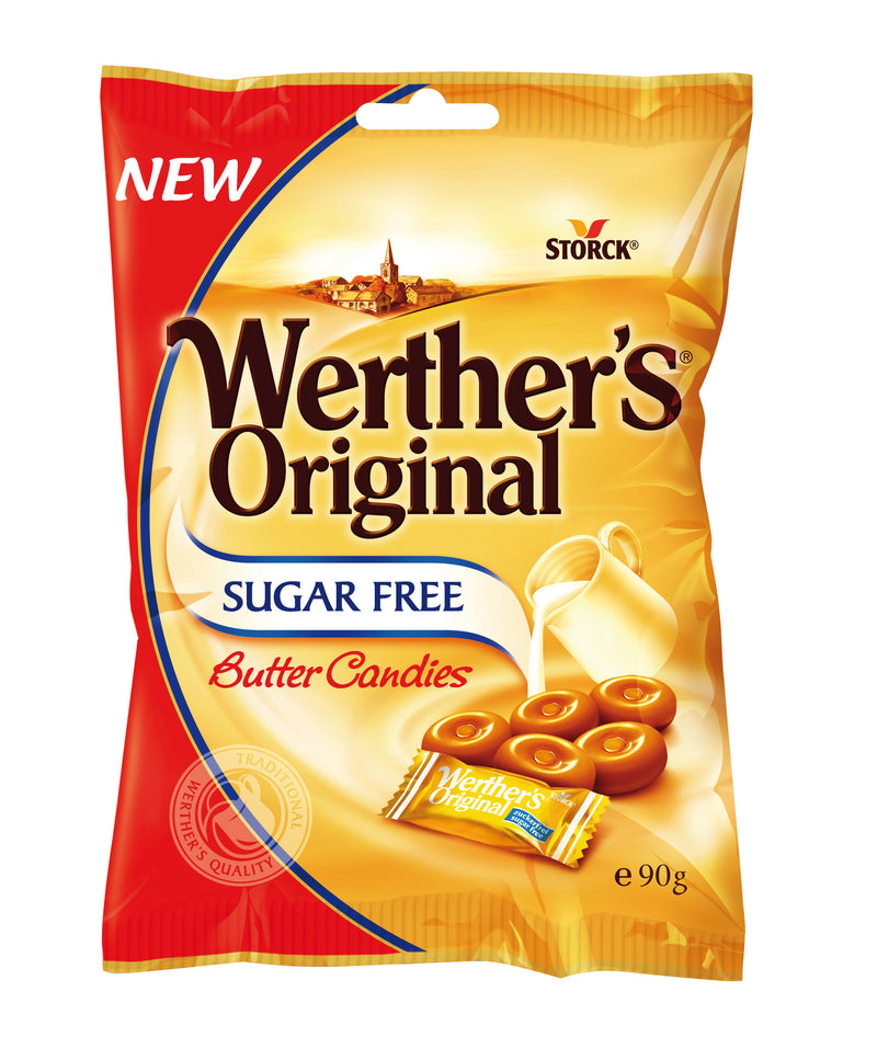 Werthers Butter Candies Sugar Free 80g