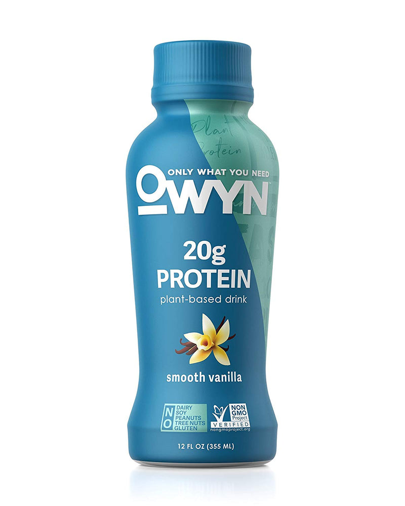 OWYN Pack of 12 x 355ml Shake Smooth Vanilla