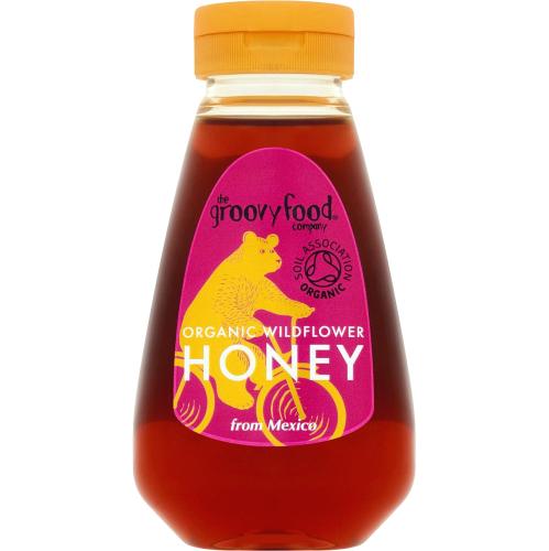 Groovy Food ORGANIC Mexican Wildflower Honey Squeezy 340g