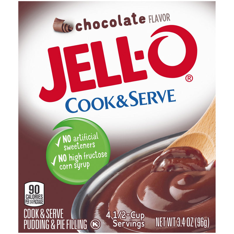 Jell-o Chocolate Pudding 96g (3.4oz)