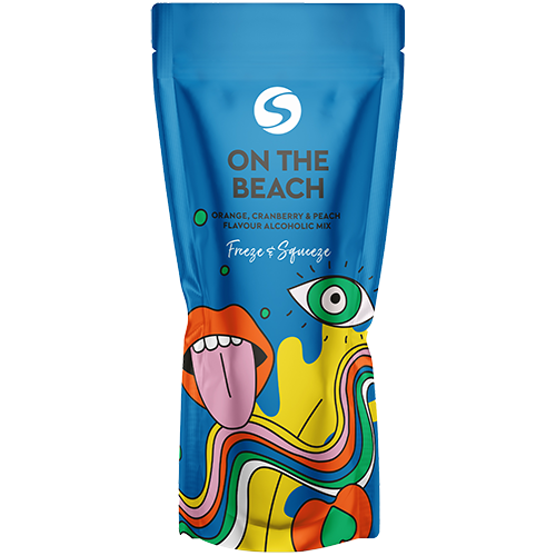 Shuda Alcoholic Pouches On The Beach NK 250ml – Broadway Candy