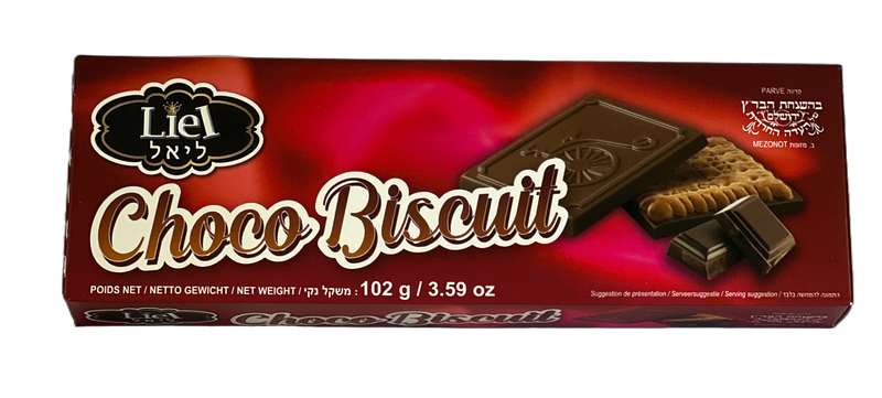 Liel Biscuits Dark Chocolate Coated 102g