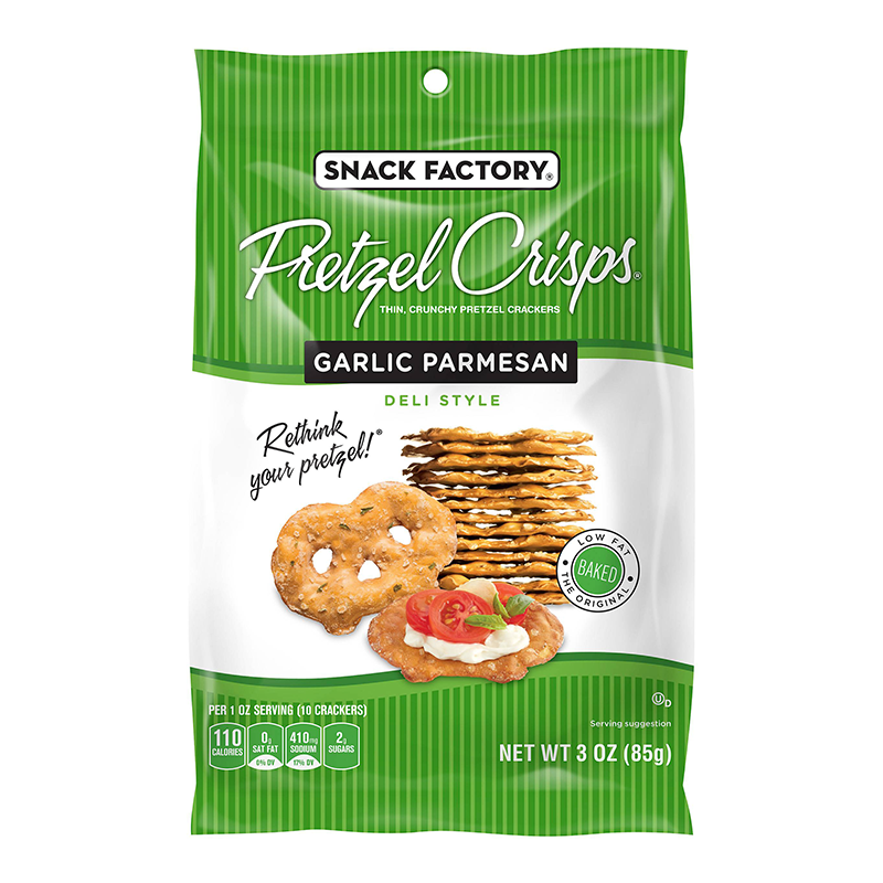 Snyders Pretzel Crisps Garlic Parmesan 85g