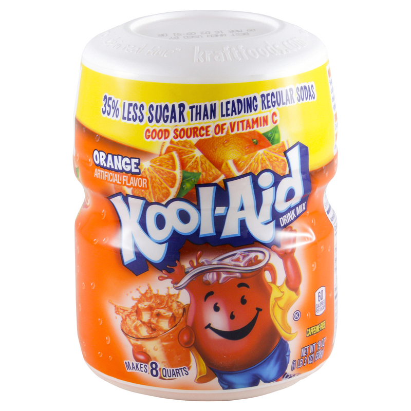 Kool Aid Orange Drink Mix 538g
