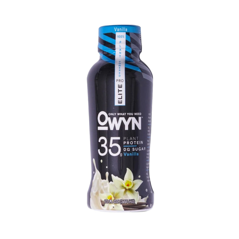 OWYN Pack of 12 x 355ml Smooth Vanilla Elite
