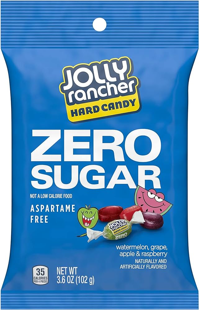 Jolly Rancher Hard Candy Assorted Sugar Free NK 102g (3.6oz)
