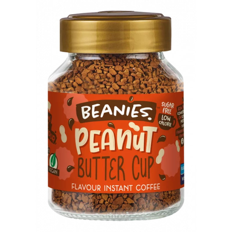 Beanies Peanut Butter Cup Flavoured Instant Coffee 50g