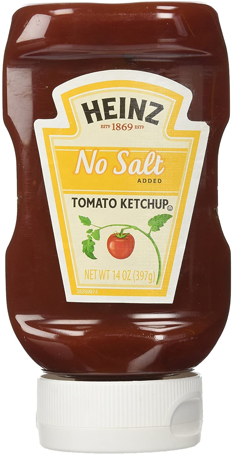 Heinz No Salt Ketchup 397g