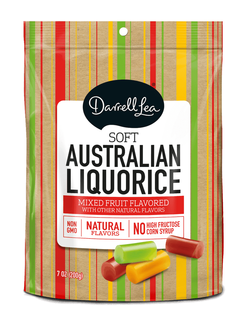 Darrell Lea Soft Australian Liquorice (Mixed Fruit) 200g