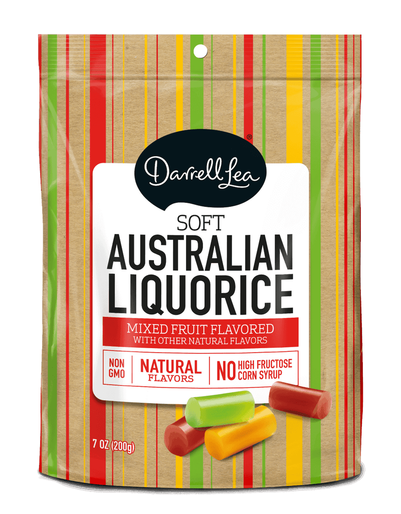 Darrell Lea Soft Australian Liquorice Mixed Fruit 200g