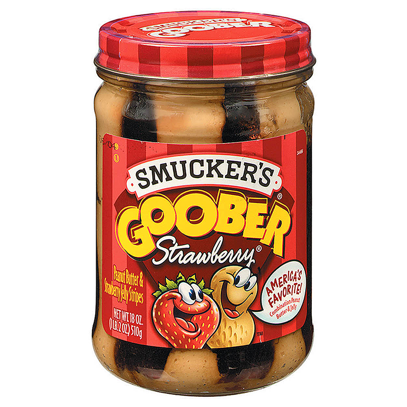Smuckers Goober Peanut Butter & Strawberry 510g