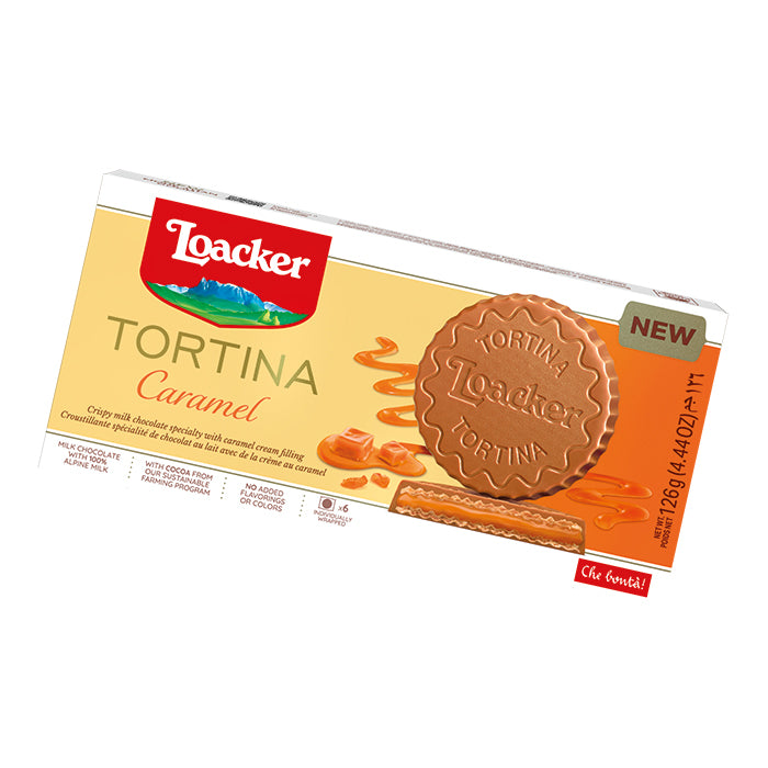 Loacker Tortina Caramel Box (6pk) 126g