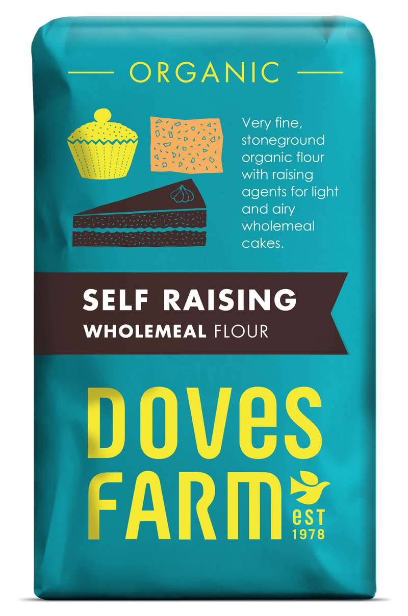 Doves Farm Organic Self Raising Wholemeal Flour 1kg