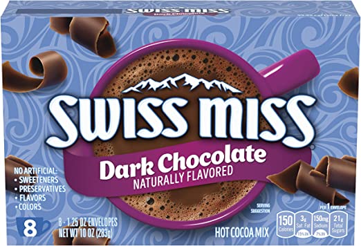 Swiss Miss Indulgent Collection Dark Chocolate Mix 283g (10oz)
