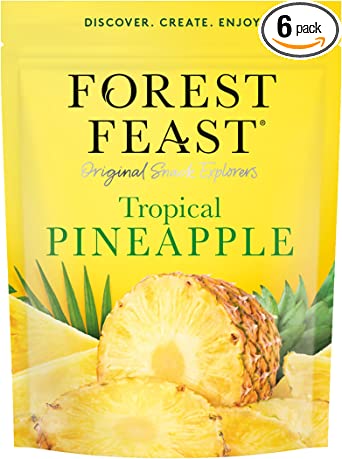 Forest Feast Pack of 6 x 120g Tropical Pineapple