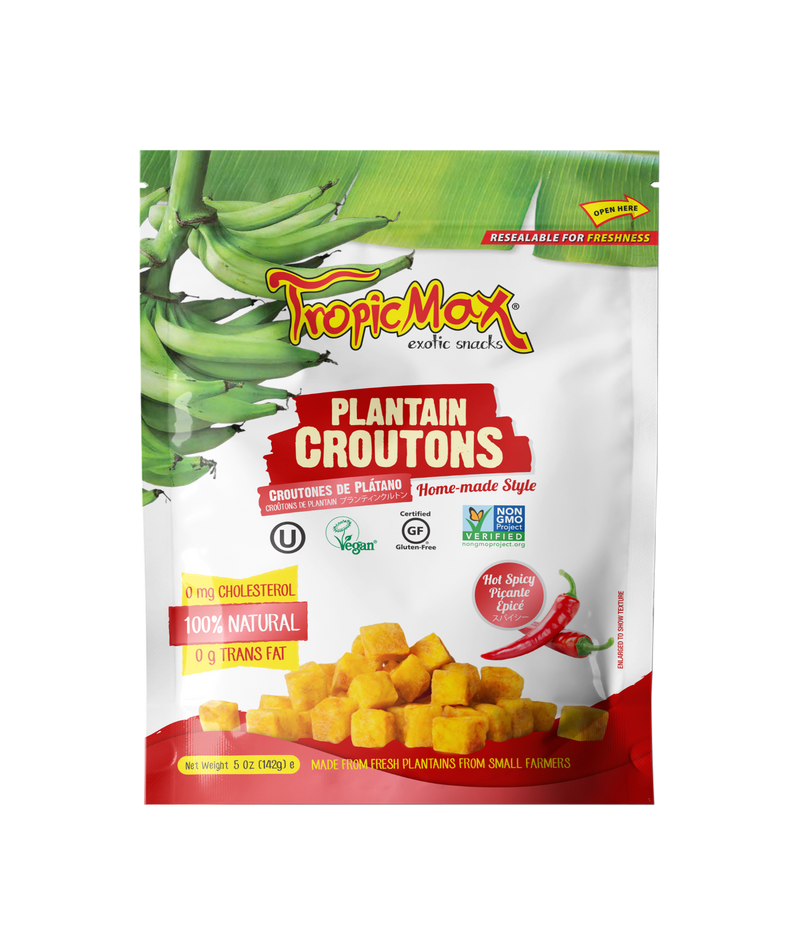 Tropicmax Gluten Free Spicy Plantain Croutons 142g