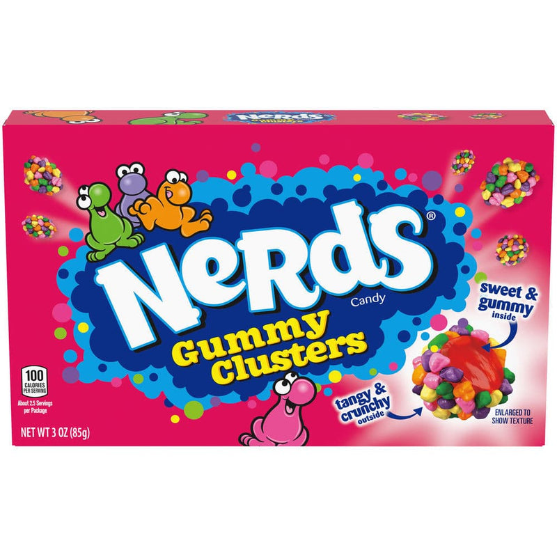 Nerds Gummy Clusters Theater Box NK 85g (3oz)