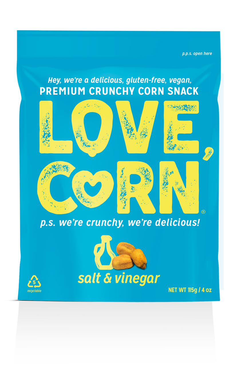 Love Corn Large Salt & Vinegar 115g