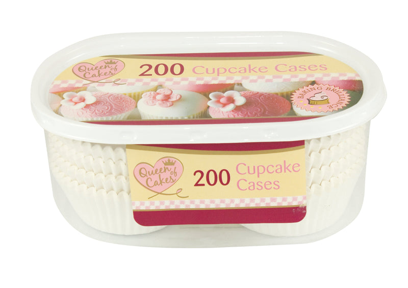Queen of Cakes - Cupcake Cases 200Pk